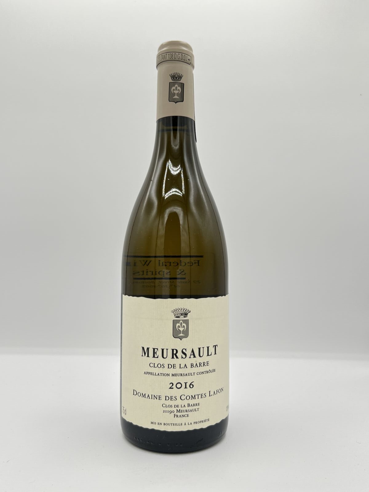 2016 Domaine des Comtes Lafon Meursault Clos de la Barre