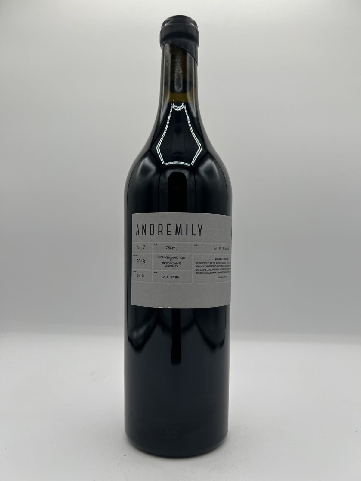 2018 Andremily Syrah No 7