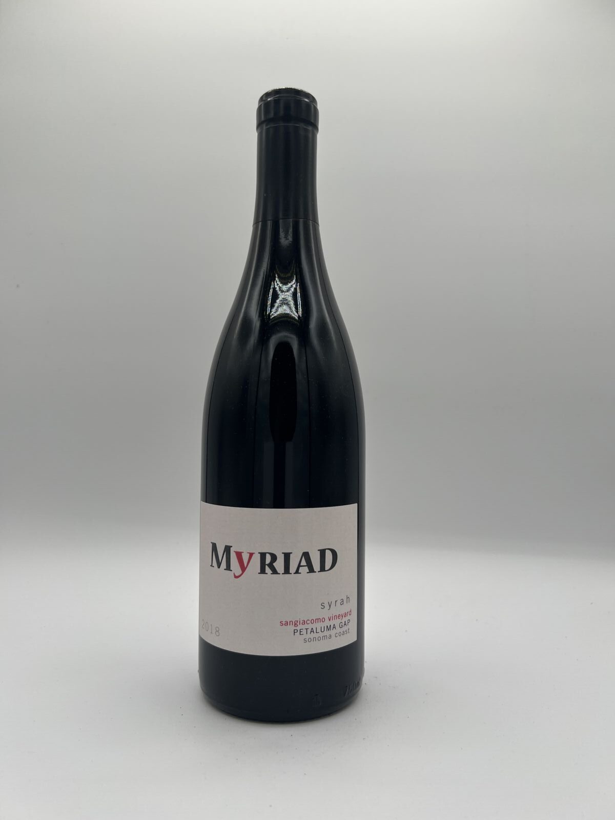 2018 Myriad Cellars Syrah Sangiacomo Vineyard