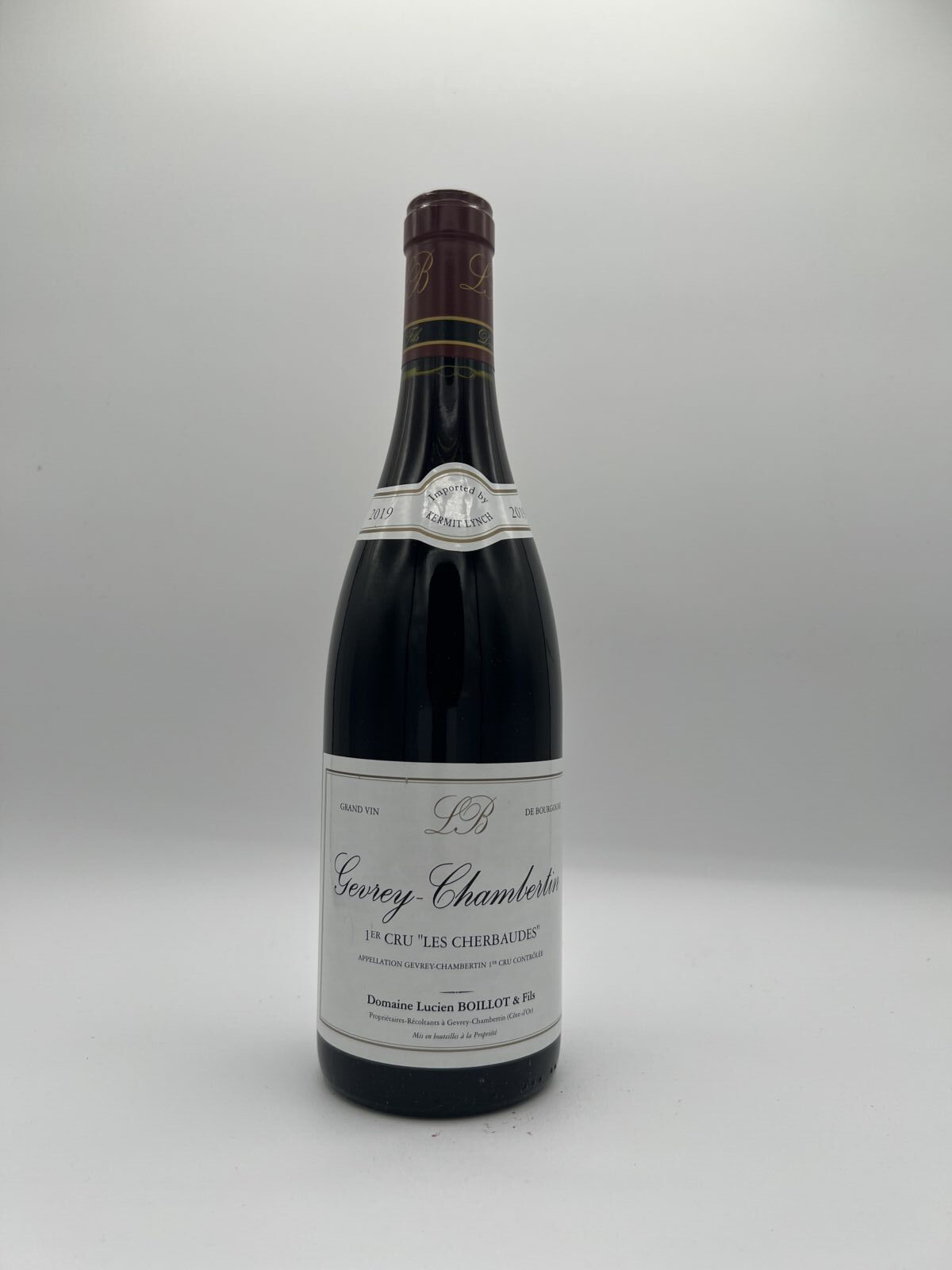 2019 Lucien Boillot Gevrey Chambertin Les Cherbaudes